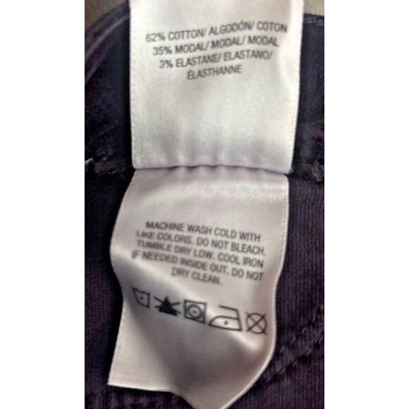 Hudson Women's Nico Ombre Velvet Mid Rise Ankle Super Skinny Pant Size 30 - Picture 8 of 8